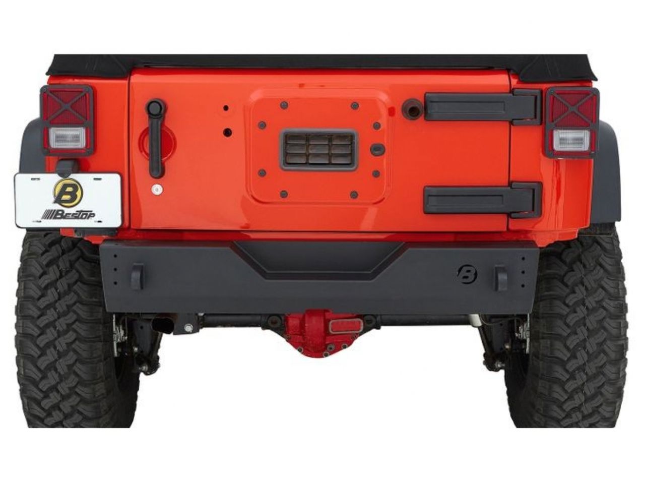 Bestop Highrock 4x4T Modular Rear Bumper For 2007-2018 Wrangler