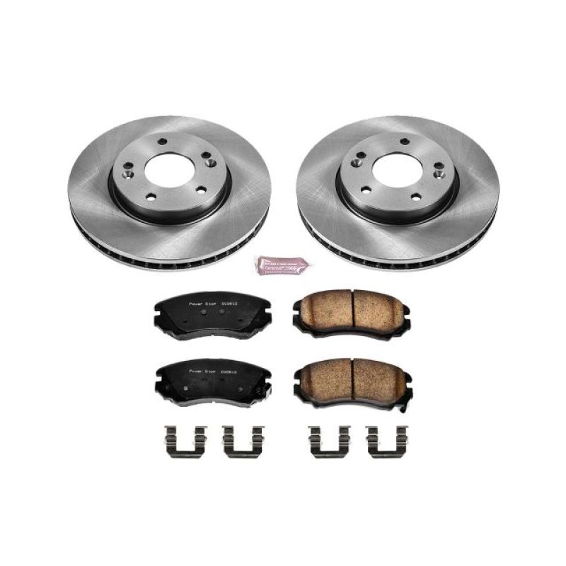 PowerStop PSB Autospecialty Kit Brakes, Rotors & Pads Brake Kits - OE main image