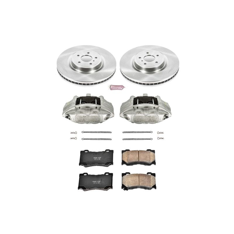 PowerStop PSB Autospecialty Kit w/Cals Brakes, Rotors & Pads Brake Kits - OE main image