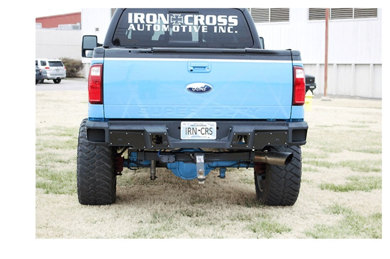 Iron Cross 19-20 Ram 2500/3500 Hardline Rear Bumper - Matte Black 61-625-19