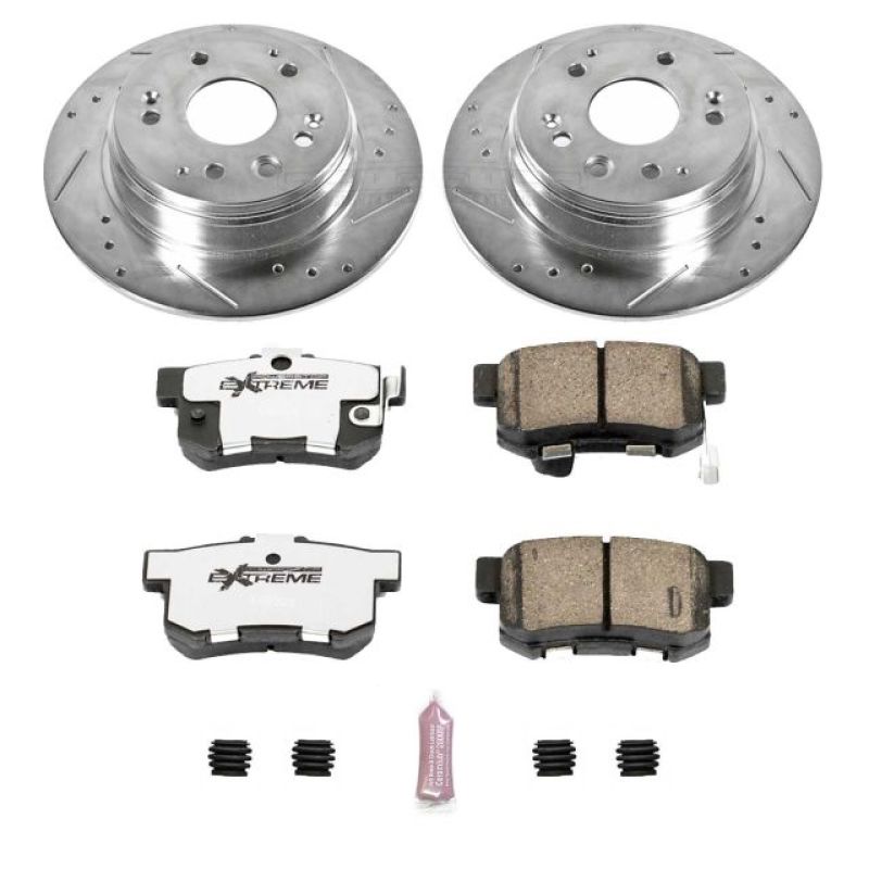 PowerStop PSB Z26 Street Warrior Kit Brakes, Rotors & Pads Brake Kits - Performance D&S main image