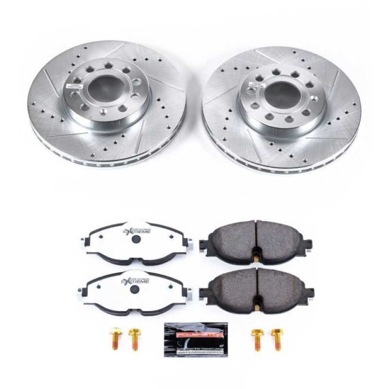 PowerStop PSB Z26 Street Warrior Kit Brakes, Rotors & Pads Brake Kits - Performance D&S main image