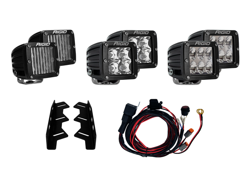 Rigid Industries RIG Fog Mount - D Series Lights Light Mounts main image