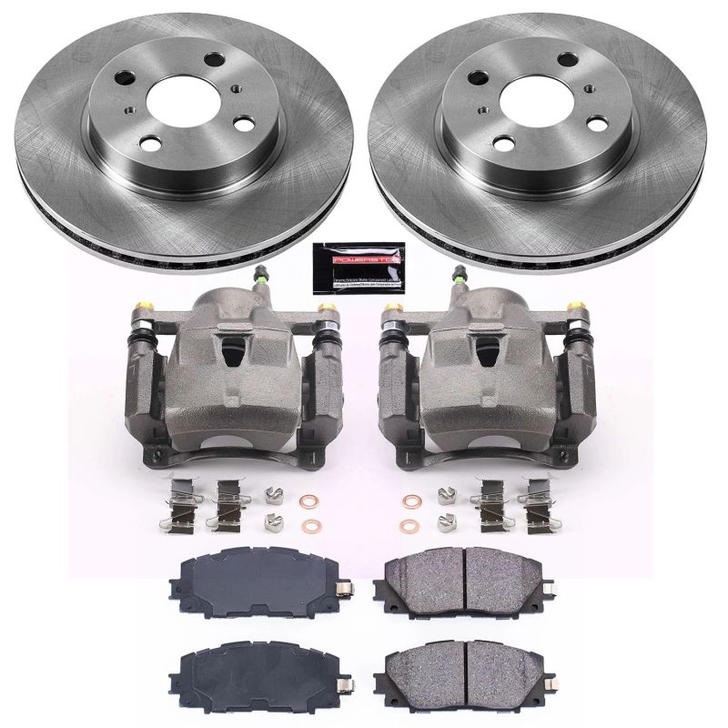 PowerStop PSB Autospecialty Kit w/Cals Brakes, Rotors & Pads Brake Kits - OE main image