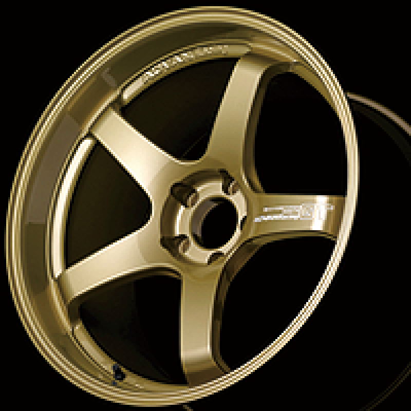 Advan GT Premium Version 18x8.5 +50 5-130 Racing Gold Metallic Wheel YAQ8H50PRG