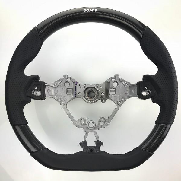 TOM'S Racing Carbon Steering Wheel - 2017-2021 Toyota 86 (After minor change / Kouki)