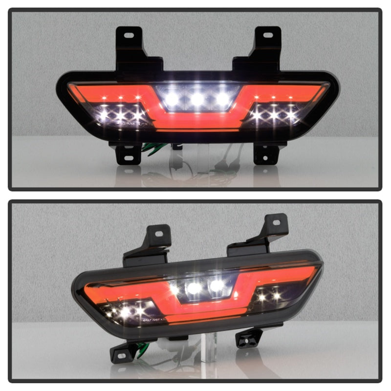 Spyder 15-16 Ford Mustang LED Reverse Lights - Black Smoke (ALT-YD-FM15RED-REV-BSM) 5082787