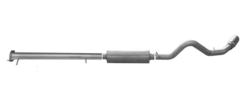 Gibson 11-19 GMC Sierra 2500 HD Denali 6.0L 3.5in Cat-Back Single Exhaust - Stainless 616515 Main Image