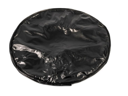 Camco Spare Tire Cover - L_25-1 / 2" Dia Vinyl, Black Bilingual