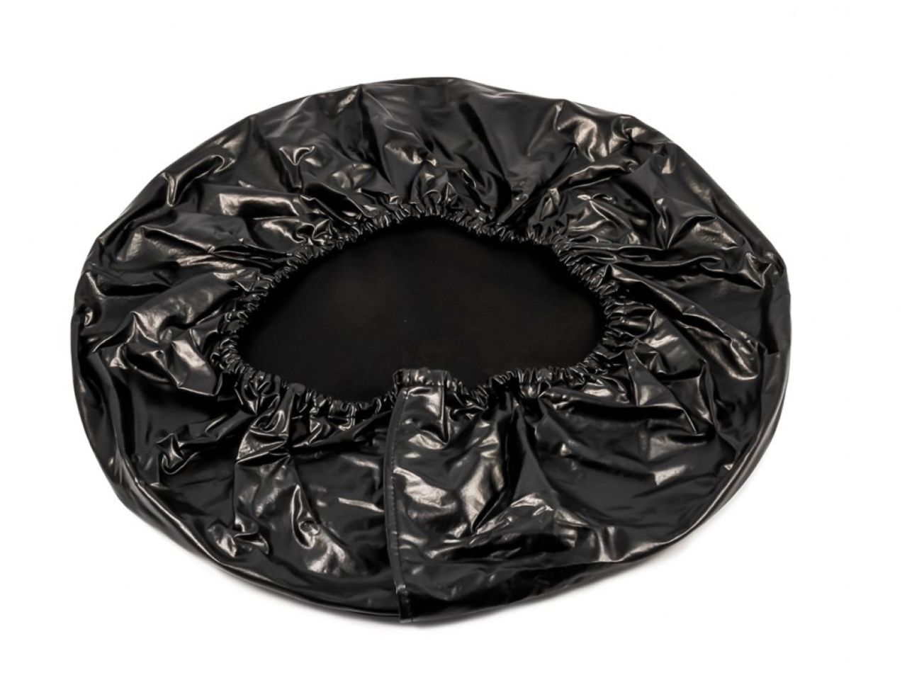 Camco Spare Tire Cover - L_25-1 / 2" Dia Vinyl, Black Bilingual