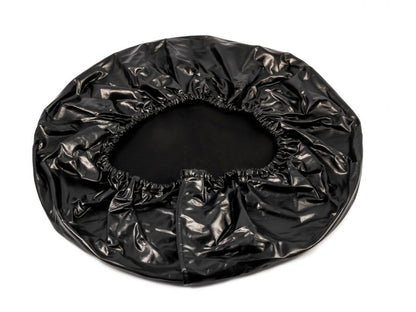 Camco Spare Tire Cover - L_25-1 / 2" Dia Vinyl, Black Bilingual
