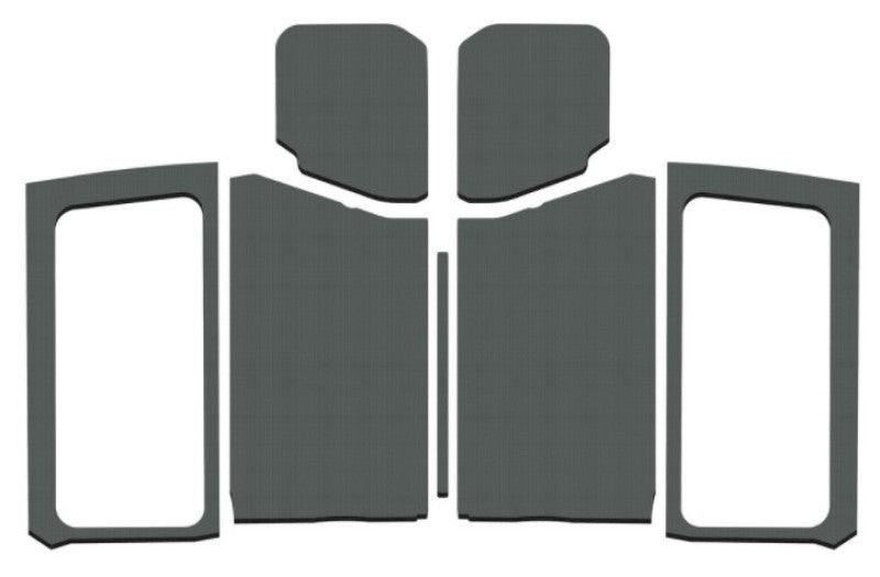 DEI 2019+ Jeep Wrangler JL 2DR Leather Look Headliner Complete Kit - Gray 050284