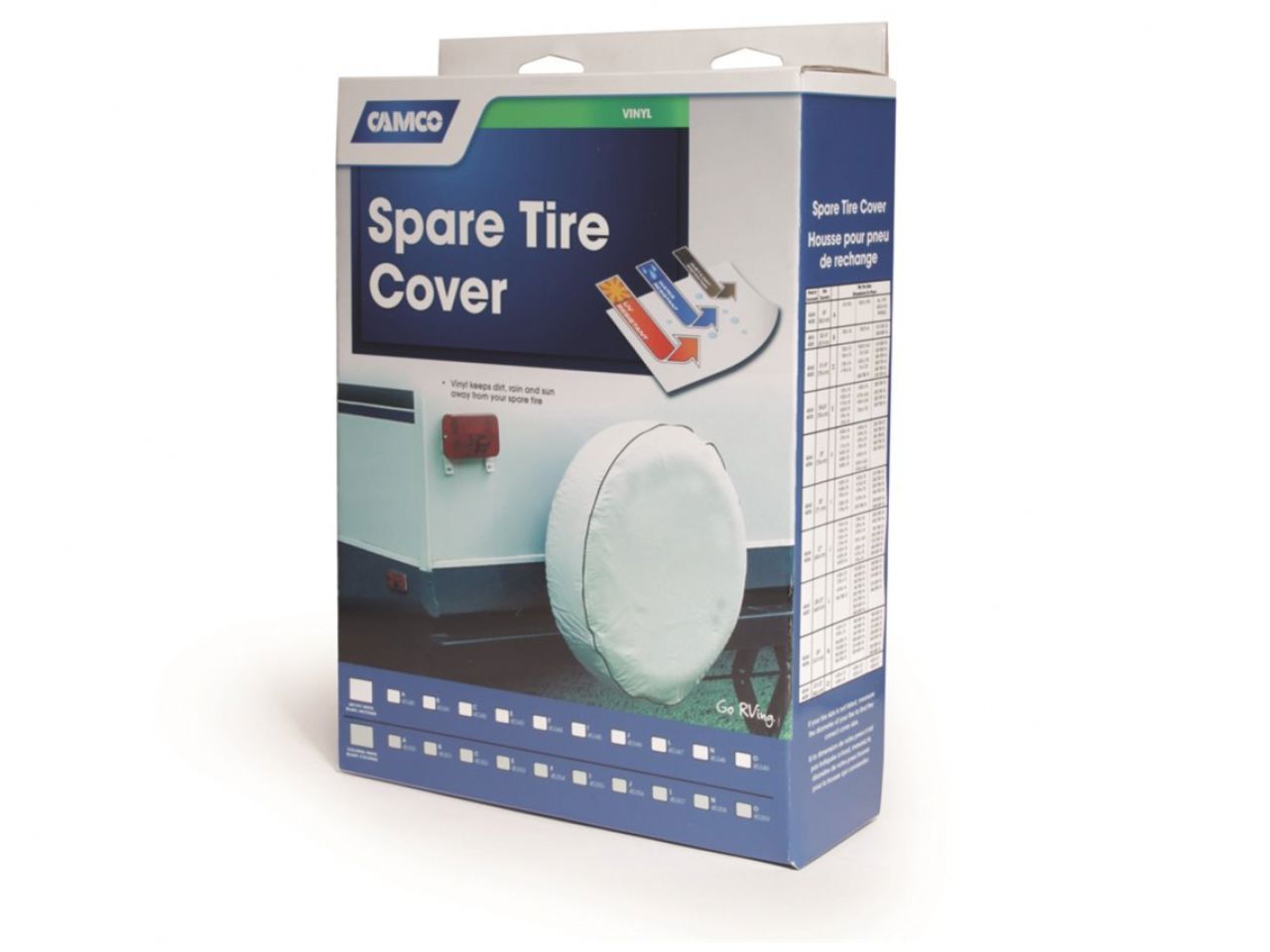 Camco Spare Tire Cover 45346 Item Image