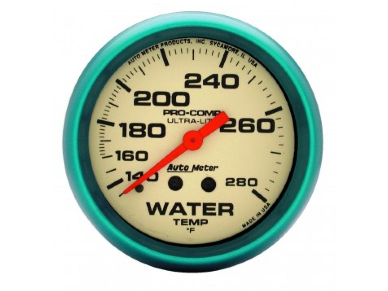 Autometer Water Temp Gauge 4535 Item Image