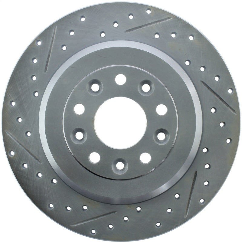 StopTech Select Sport Drilled & Slotted Rotor - Rear Left 227.61081R