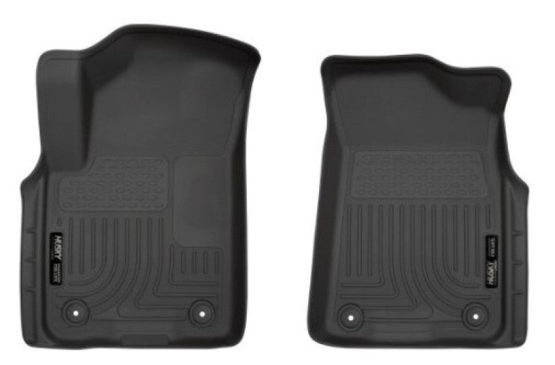 Husky Liners 19-21 Infiniti QX80 / 19-21 Nissan Armada X-act Contour Series Front Floor Liners Black 55671