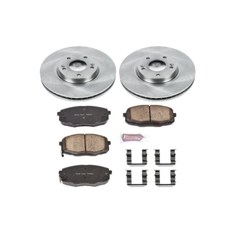 PowerStop PSB Autospecialty Kit Brakes, Rotors & Pads Brake Kits - OE main image