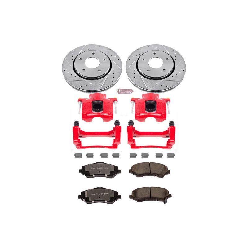 PowerStop PSB Z36 Truck & Tow Kit w/Cals Brakes, Rotors & Pads Brake Kits - Performance D&S main image