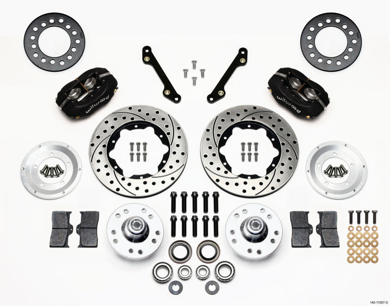 Wilwood Fdl Front Kit, 11.00", Drilled, 70-78 Camaro