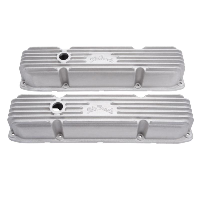 Edelbrock Valve Cover Classic Series Chrysler 383/440 CI V8 Satin 41929 Main Image