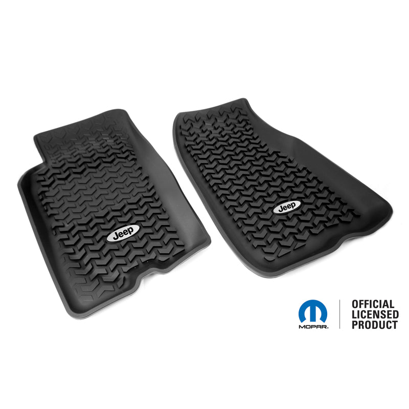 Rugged Ridge RUG Floor Liners - Black Floor Mats Floor Mats - Rubber main image