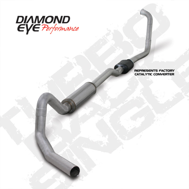 Diamond Eye Performance DEP Turbo Back Exhaust Kit AL Exhaust, Mufflers & Tips Turbo Back main image