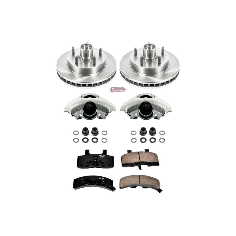 PowerStop PSB Autospecialty Kit w/Cals Brakes, Rotors & Pads Brake Kits - OE main image