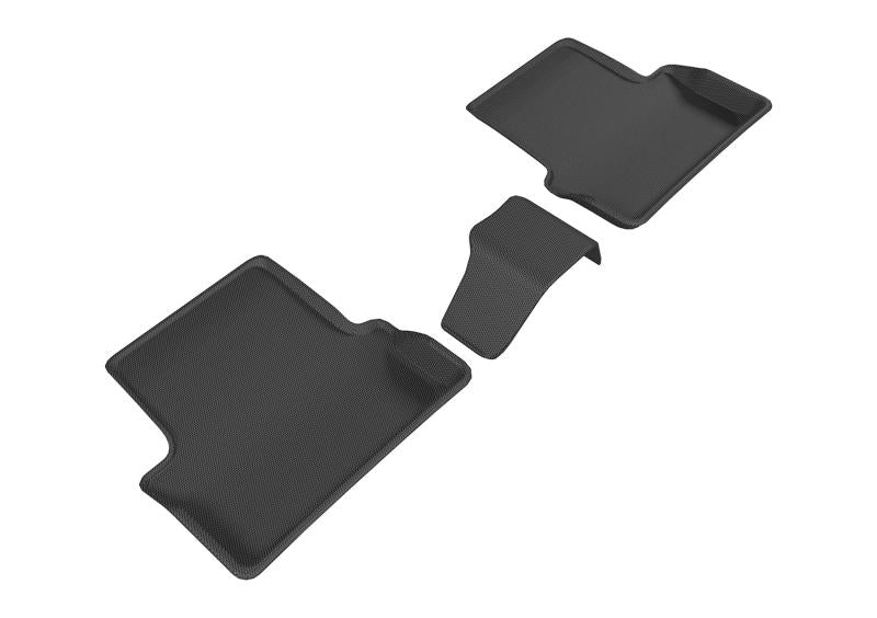 3D MAXpider 2016-2019 Buick Cascada Kagu 2nd Row Floormats - Black L1BC03221509 Main Image