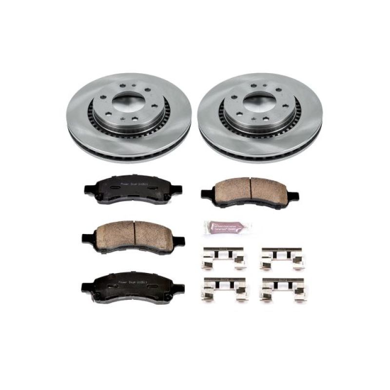 PowerStop PSB Autospecialty Kit Brakes, Rotors & Pads Brake Kits - OE main image