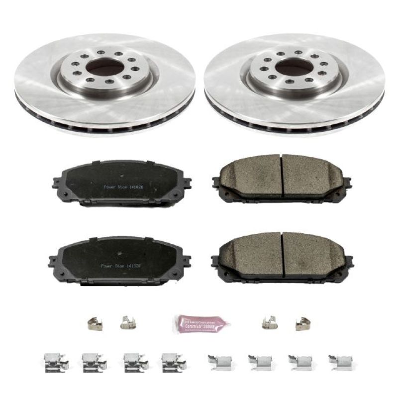 PowerStop PSB Autospecialty Kit Brakes, Rotors & Pads Brake Kits - OE main image