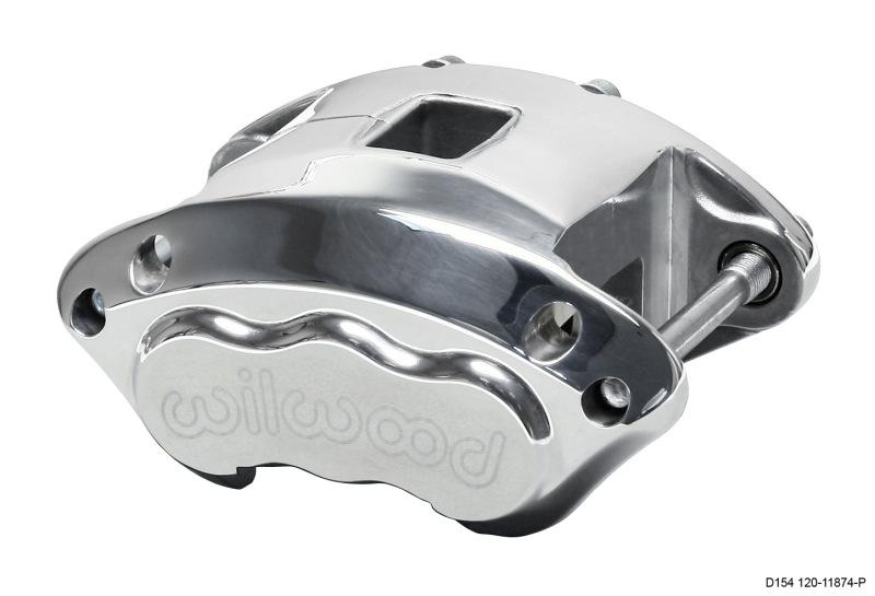 Wilwood Caliper-D154-Polished 1.12/1.12in Pistons 1.04in Disc 120-11874-P Main Image