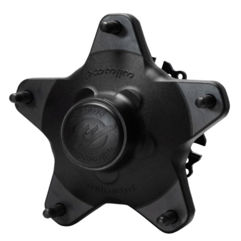 Wilwood Hub-Starlite 55XD Front w/Snap-Cap & Rotor Plate - STD Offset 5/8 Drilled Studs 270-12127D