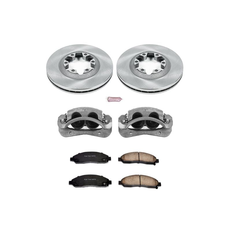 PowerStop PSB Autospecialty Kit w/Cals Brakes, Rotors & Pads Brake Kits - OE main image