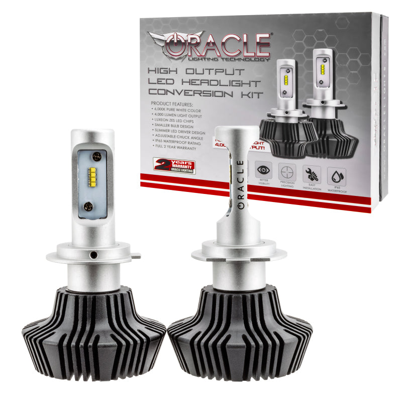 ORACLE Lighting Oracle H7 4000 Lumen LED Headlight Bulbs (Pair) - 6000K 5232-001