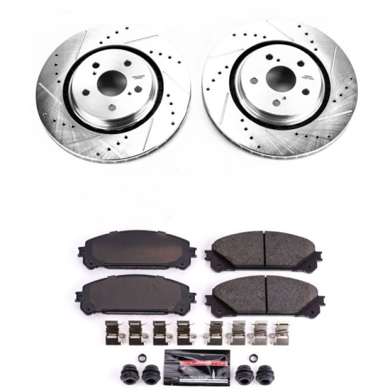 PowerStop PSB Z23 Evolution Kit Brakes, Rotors & Pads Brake Kits - Performance D&S main image