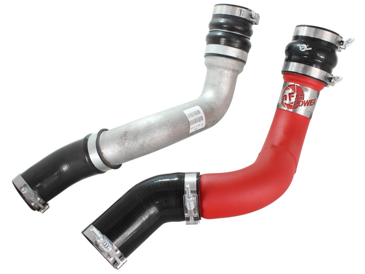 aFe Aluminum Intercooler Tubes 3in, Hot and Cold for Ram Diesel Truck