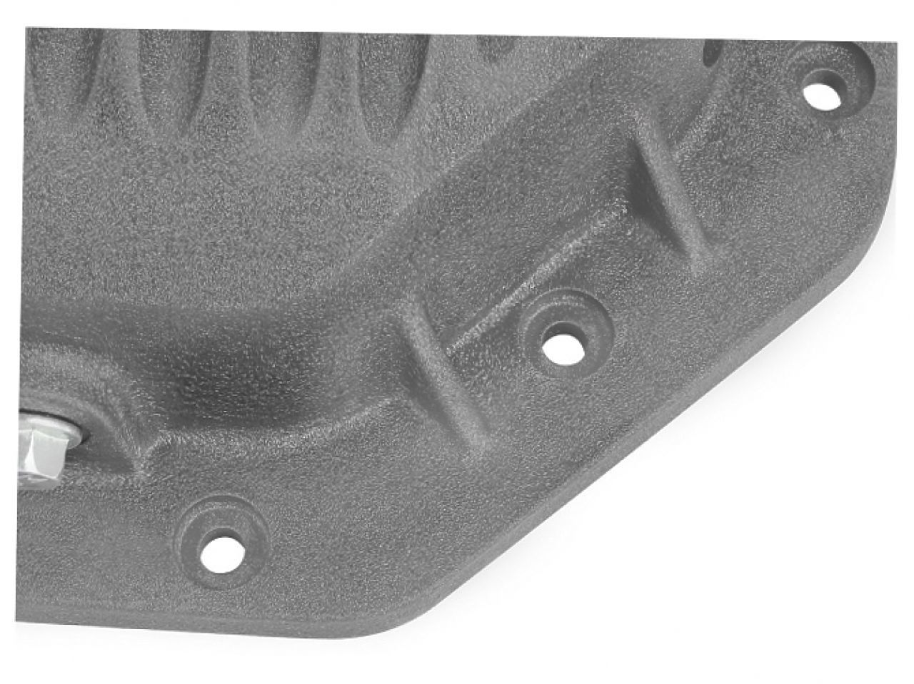 aFe Street Series Rear Differential Cover Raw w/ Machined Fins  Dodge/RAM