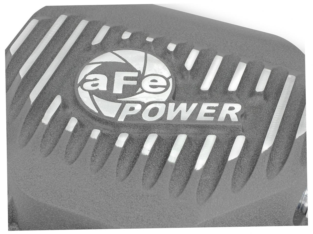 aFe Street Series Rear Differential Cover Raw w/ Machined Fins  Dodge/RAM