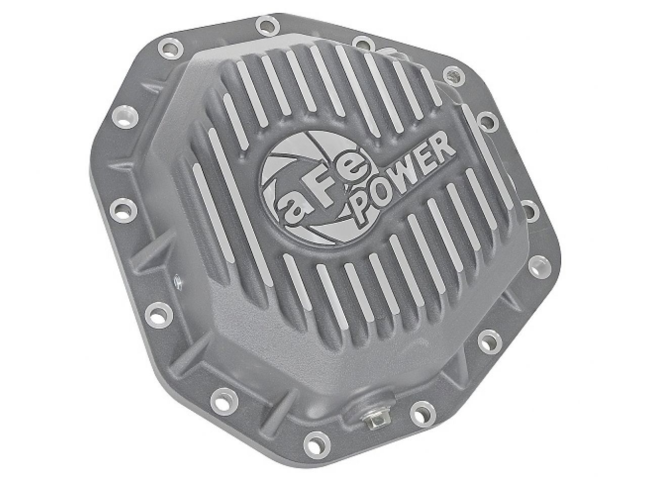 aFe Street Series Rear Differential Cover Raw w/ Machined Fins