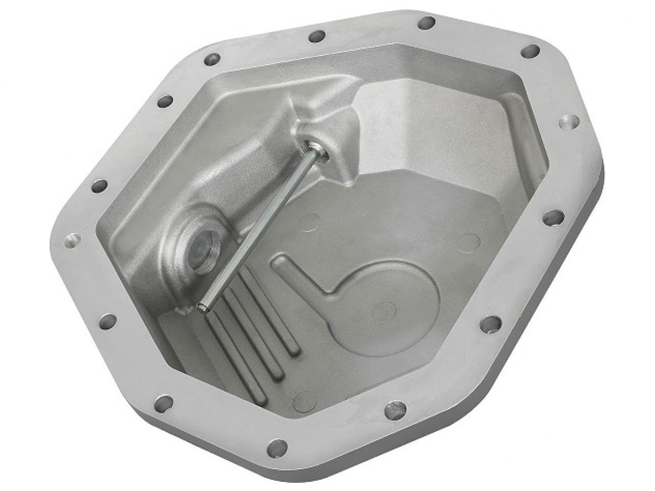 aFe Street Series Rear Differential Cover Raw w/ Machined Fins