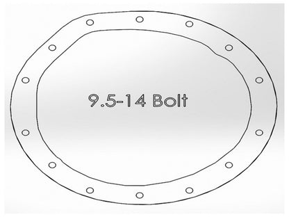 aFe Street Series Rear Differential Cover 99-13 GM Trucks V8 (9.5-14 Bolt)