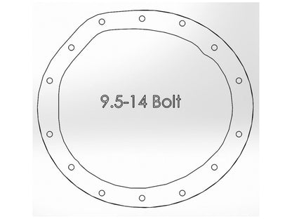 aFe Pro Series Rear Differential Cover Kit Black w/Machined Fins, Gear Oil