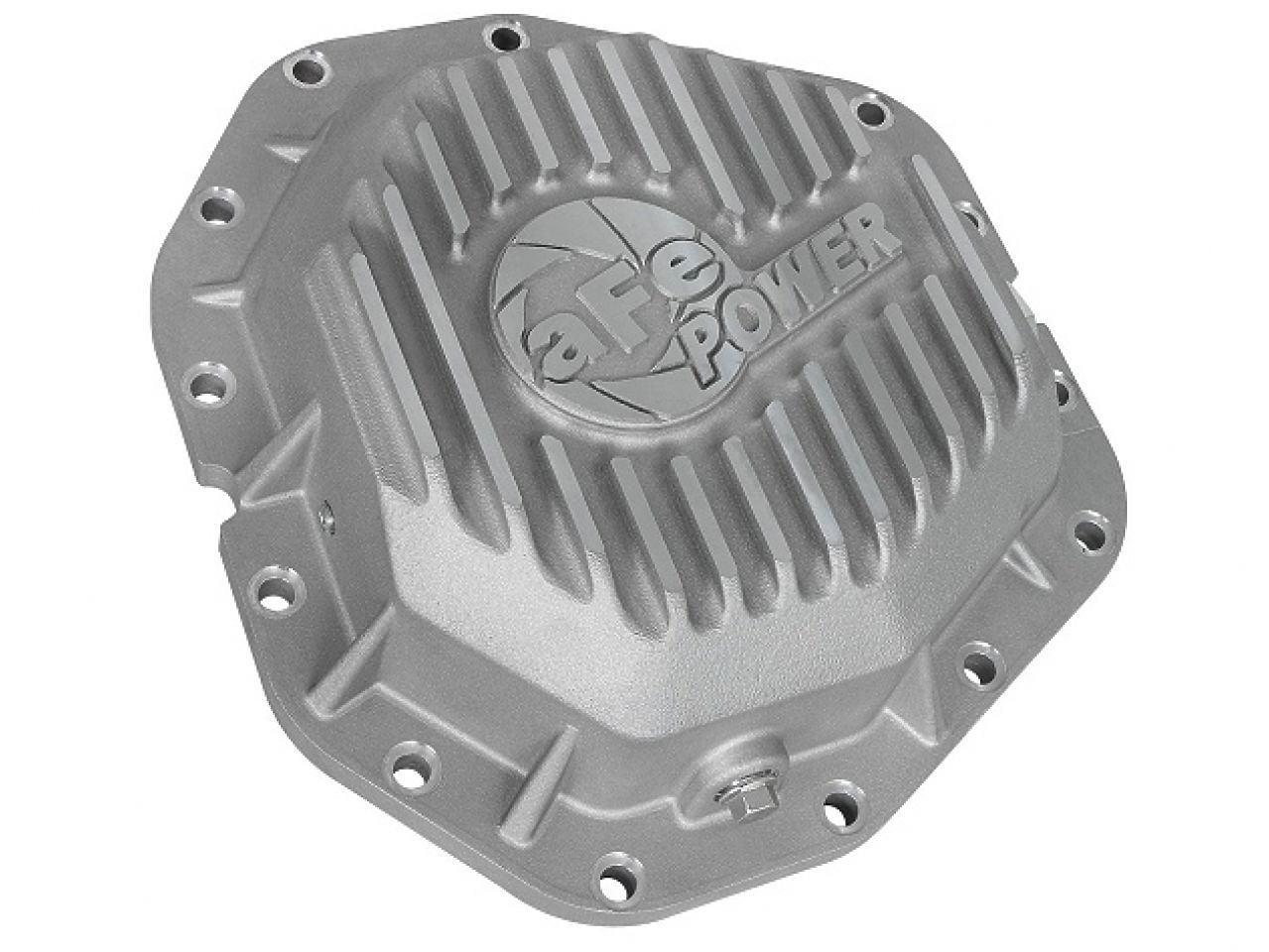 aFe Rear Differential Cover, Raw Finish, Street Series for Ford Models