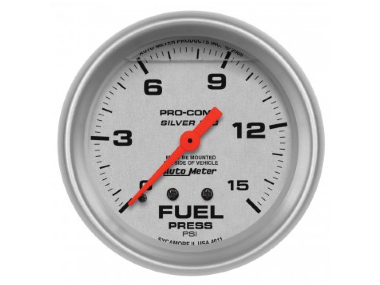 Autometer Fuel Pressure Gauge 4611 Item Image