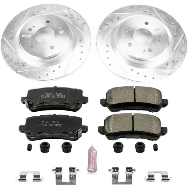 PowerStop PSB Z23 Evolution Kit Brakes, Rotors & Pads Brake Kits - Performance D&S main image