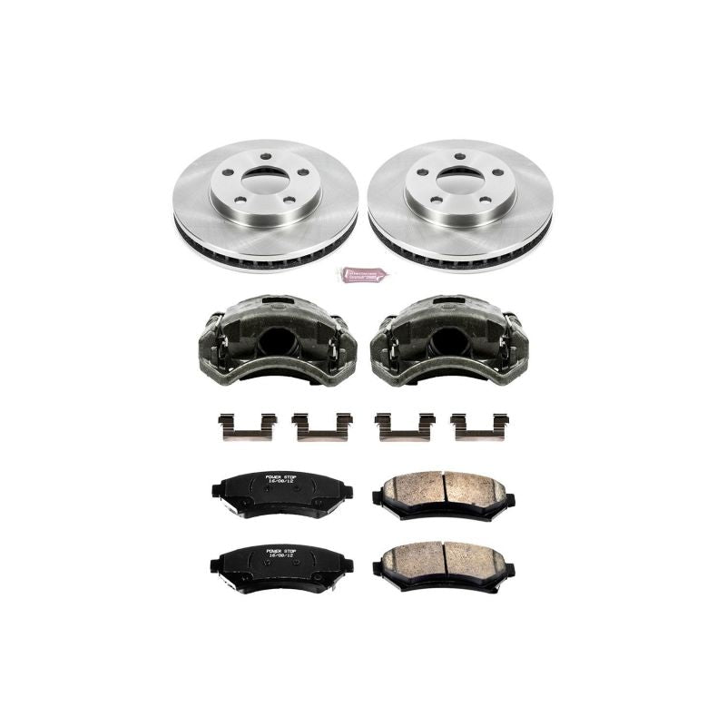 PowerStop PSB Autospecialty Kit w/Cals Brakes, Rotors & Pads Brake Kits - OE main image