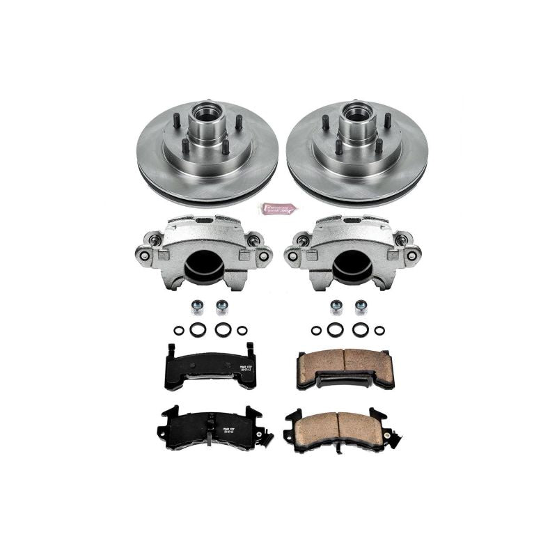 PowerStop PSB Autospecialty Kit w/Cals Brakes, Rotors & Pads Brake Kits - OE main image