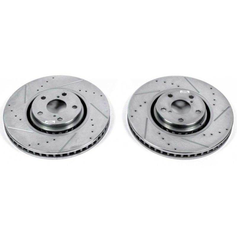 PowerStop PSB Evolution Drill/Slot Rotor Brakes, Rotors & Pads Brake Rotors - Slot & Drilled main image