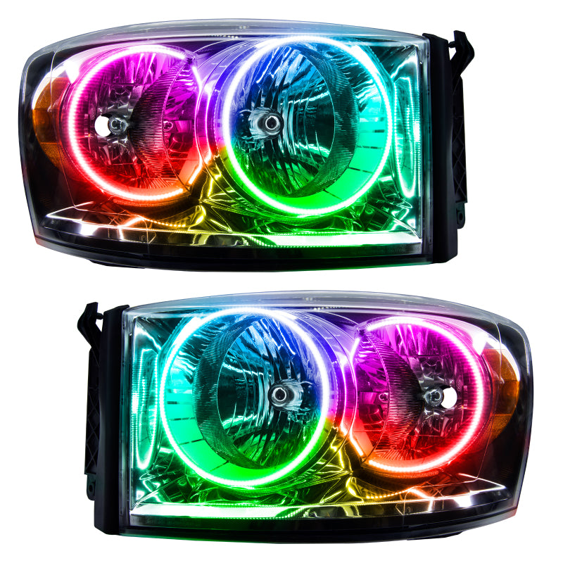 ORACLE Lighting Oracle 07-08 Dodge Ram SMD HL - ColorSHIFT w/o Controller 7034-334