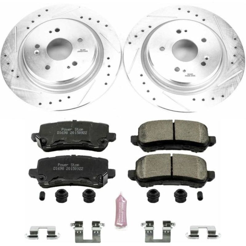 PowerStop PSB Z23 Evolution Kit Brakes, Rotors & Pads Brake Kits - Performance D&S main image